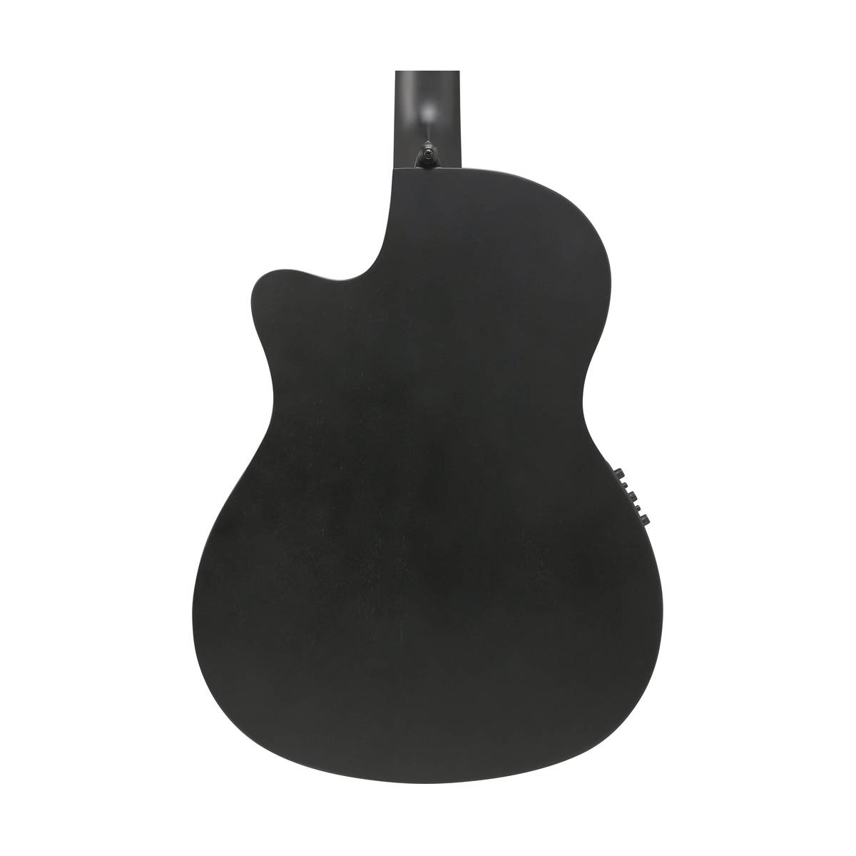 Ibanez GA621 Thinline Classical Guitar Nylon Strings Black Out