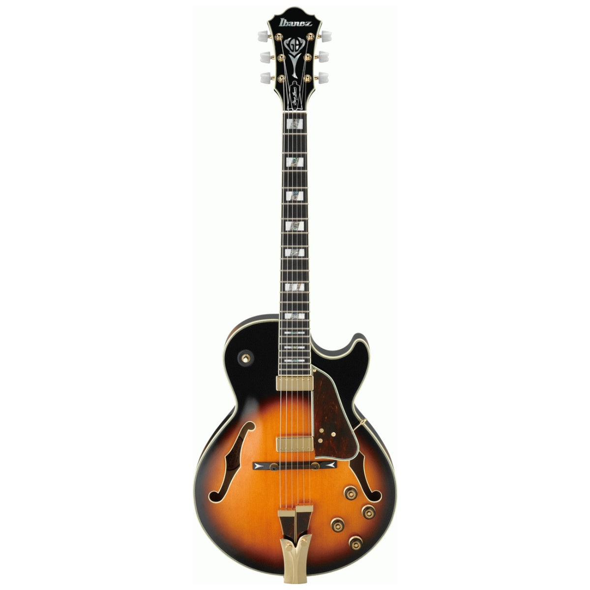 Ibanez GB10 George Benson Signature Electric Guitar Brown Sunburst