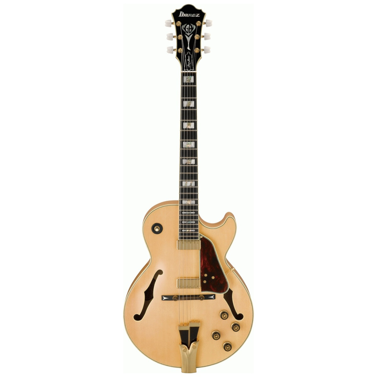 Ibanez GB10 George Benson Signature Electric Guitar Natural