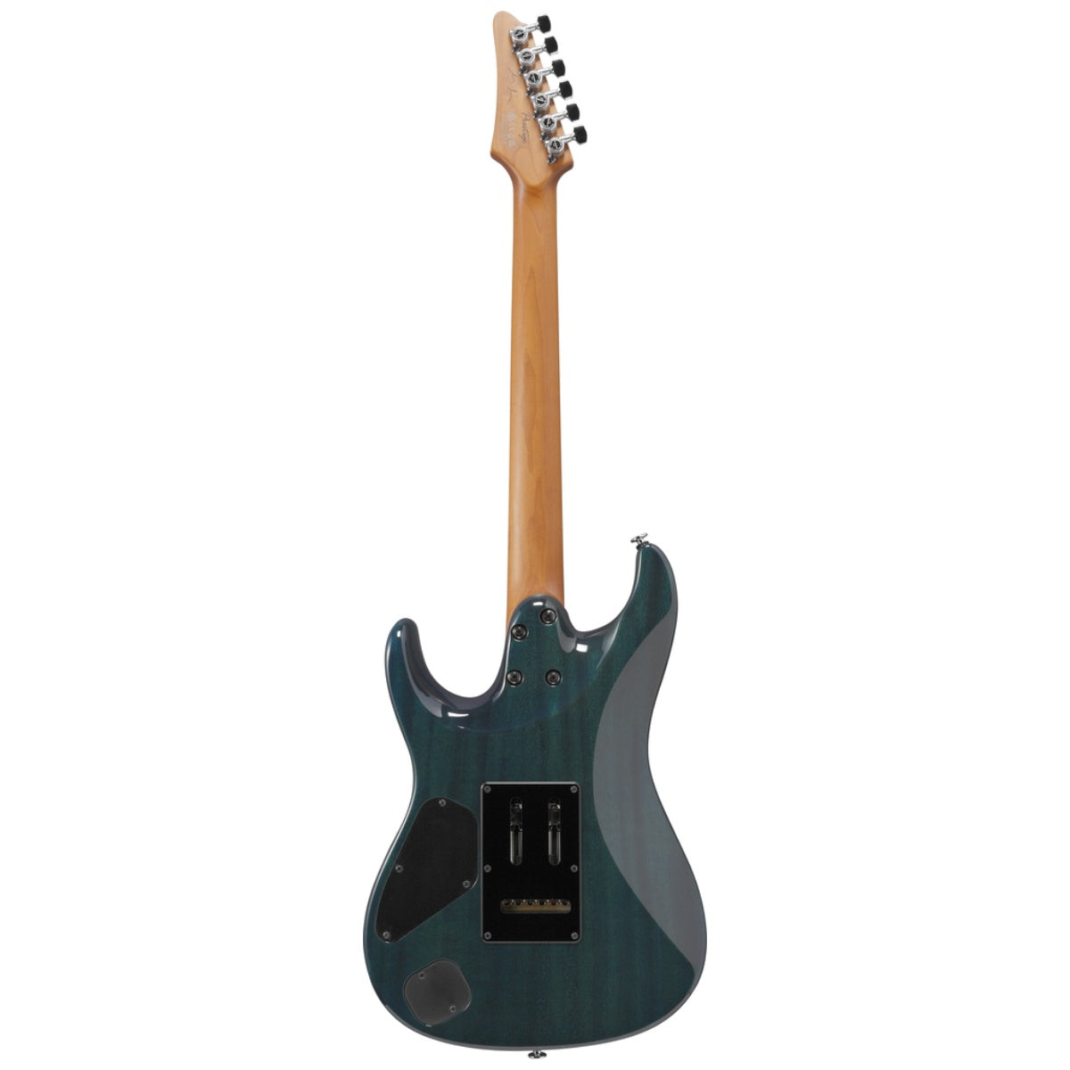 Ibanez MMN1 Martin Miller Signature Electric Guitar Transparent Aqua Blue w/ Duncan Pickups