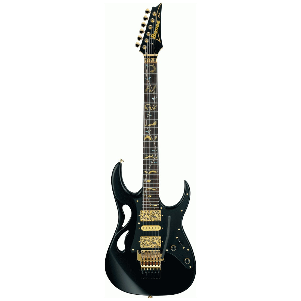 Ibanez PIA3761 Steve Vai Signature Electric Guitar Onyx Black w/ Dimarzio Pickup