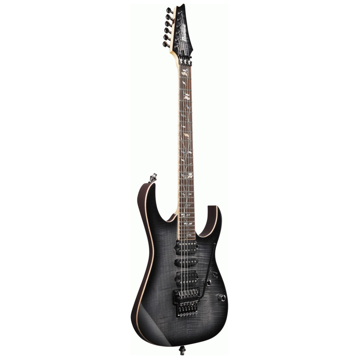 Ibanez RG8570 J-Custom Electric Guitar Black Rutile w/ Dimarzio Pickups