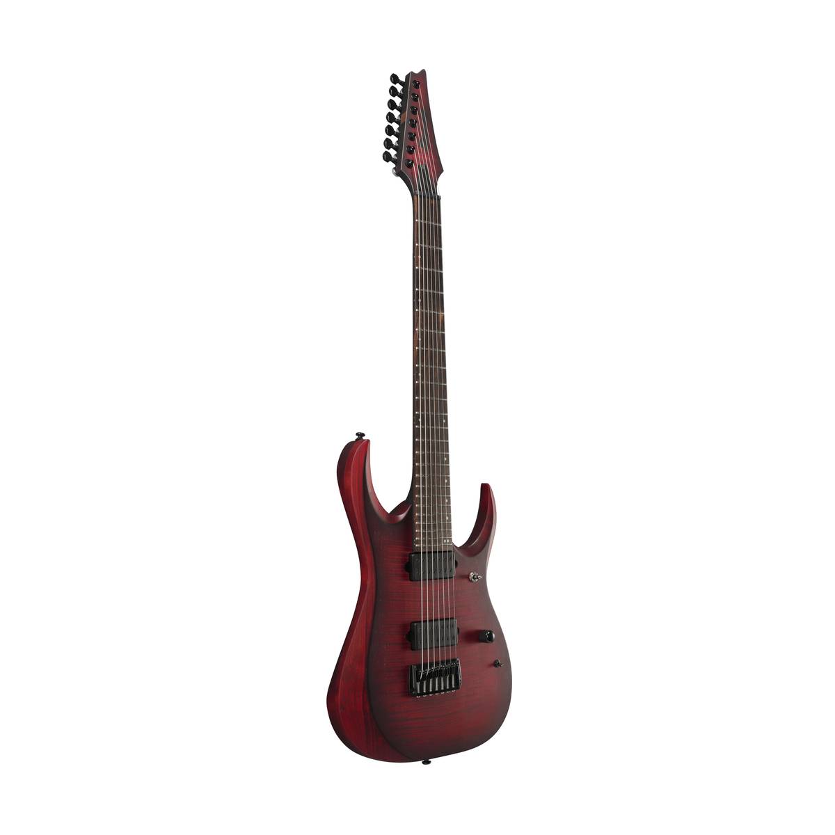Ibanez RGD721FA Electric Guitar 7-String Stained Wine Red Burst Flat