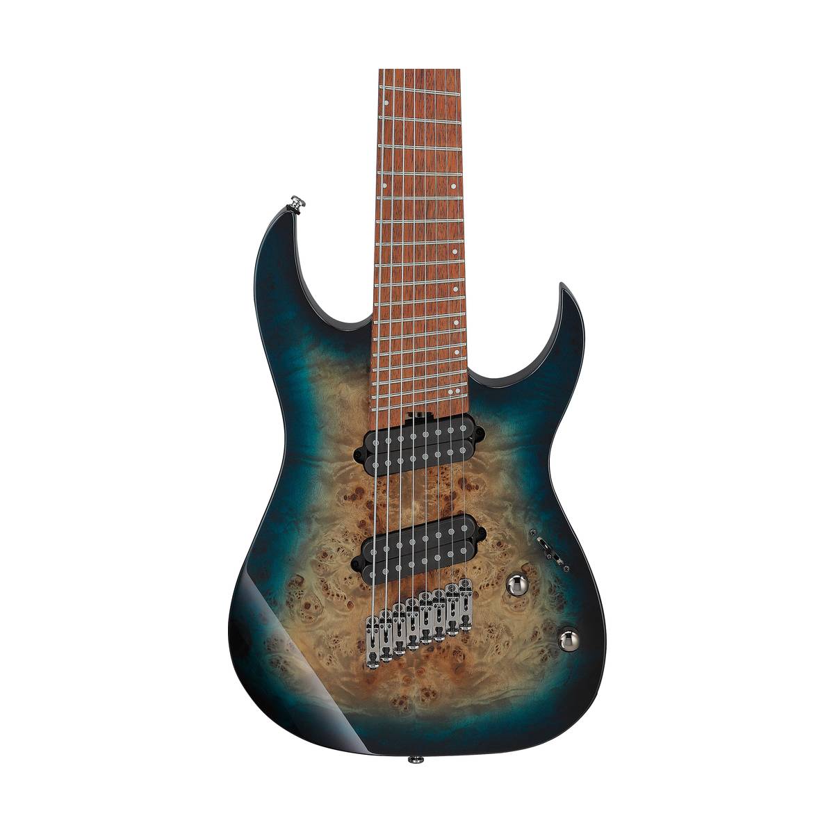 Ibanez RGMS8PB Electric Guitar 8-String Cosmic Blue Starburst