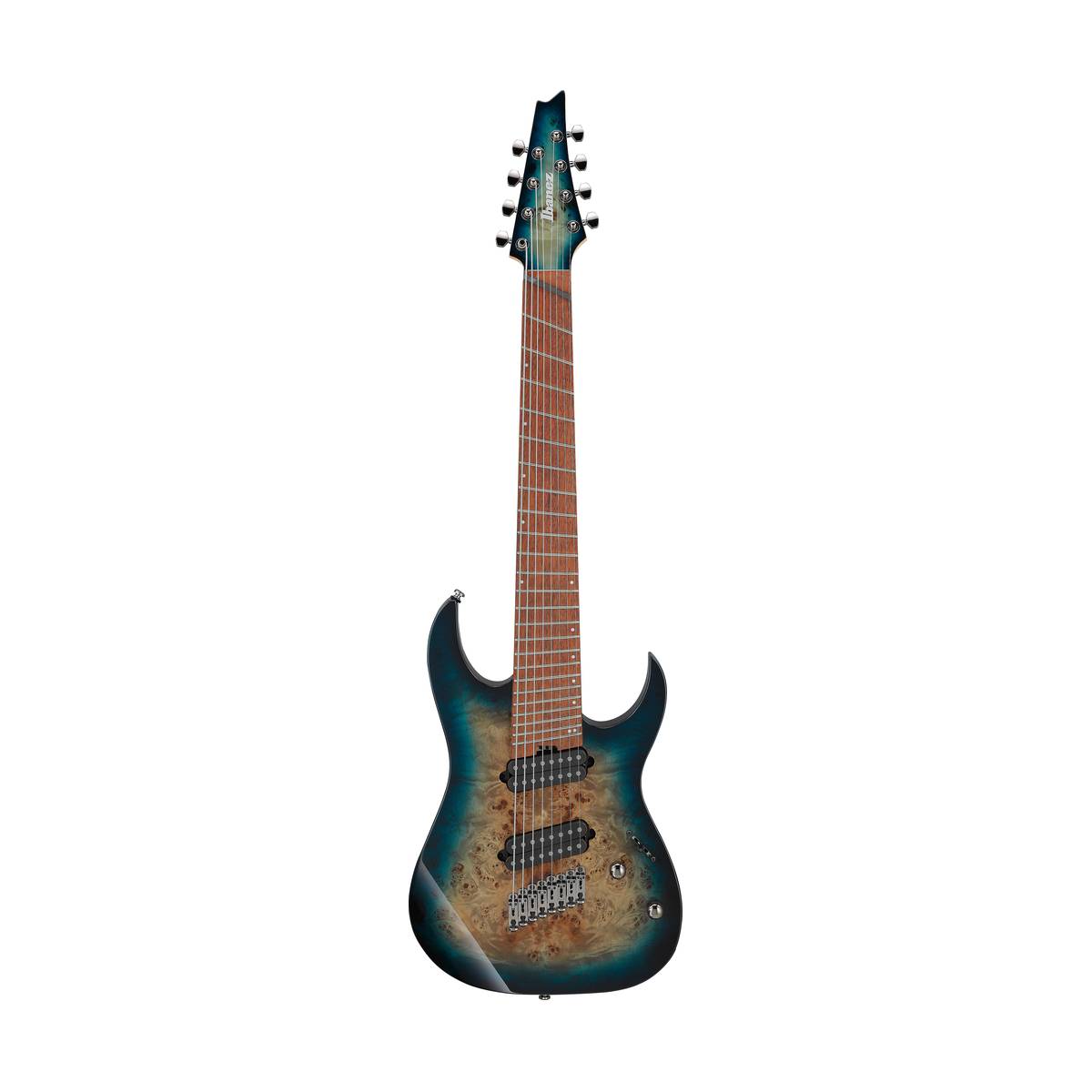 Ibanez RGMS8PB Electric Guitar 8-String Cosmic Blue Starburst