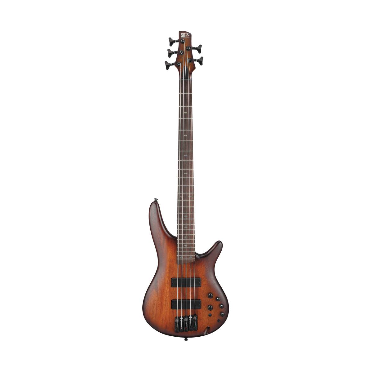 Ibanez SR505A Bass Guitar 5-String Mahogany Brown Burst Low Gloss