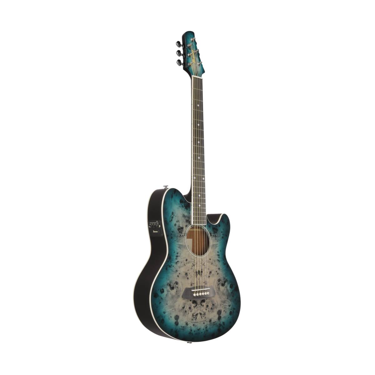 Ibanez TCY10PA Acoustic Guitar Cosmic Blue Starburst High Gloss w/ Pickup