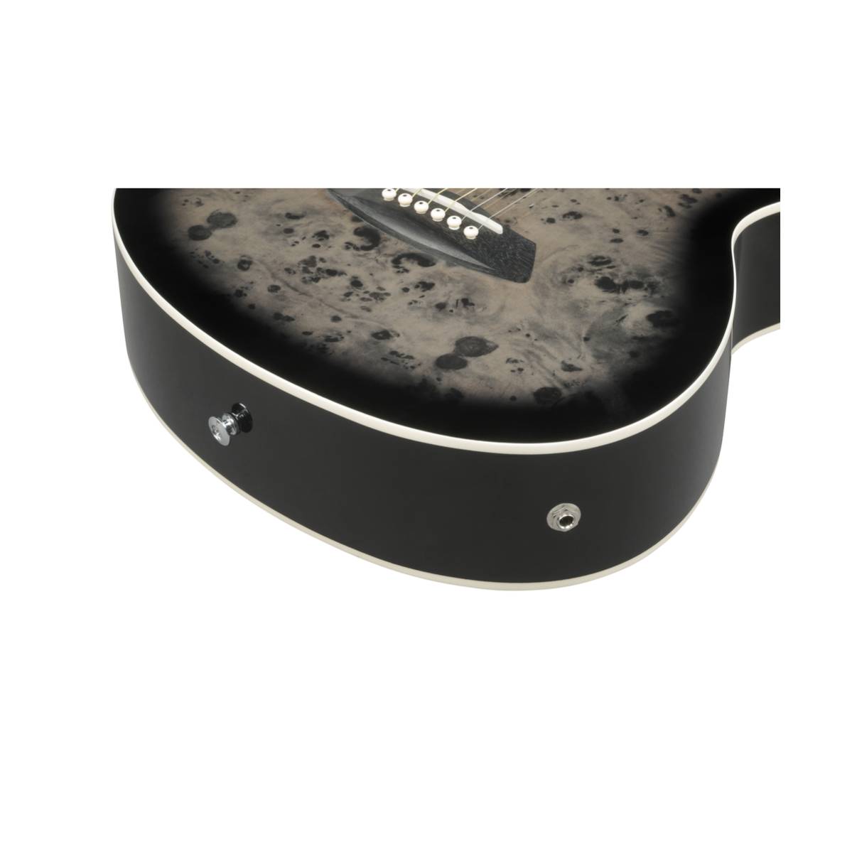 Ibanez TCY10PA Acoustic Guitar Transparent Brown Black Burst High Gloss w/ Pickup