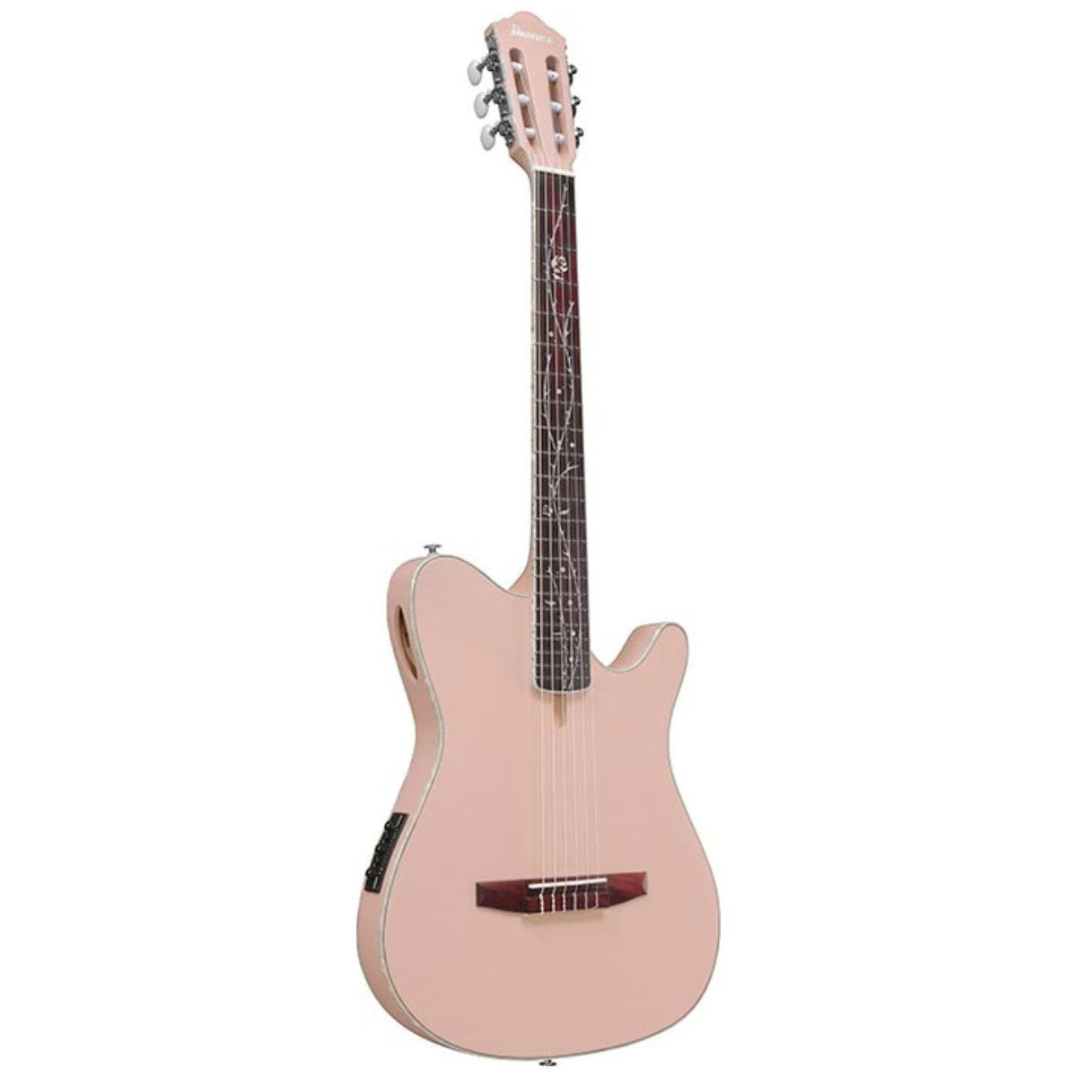 Ibanez TOD10N Tim Henson Signature Classical Guitar Pearl Pink Flat w/ Fishman Pickup