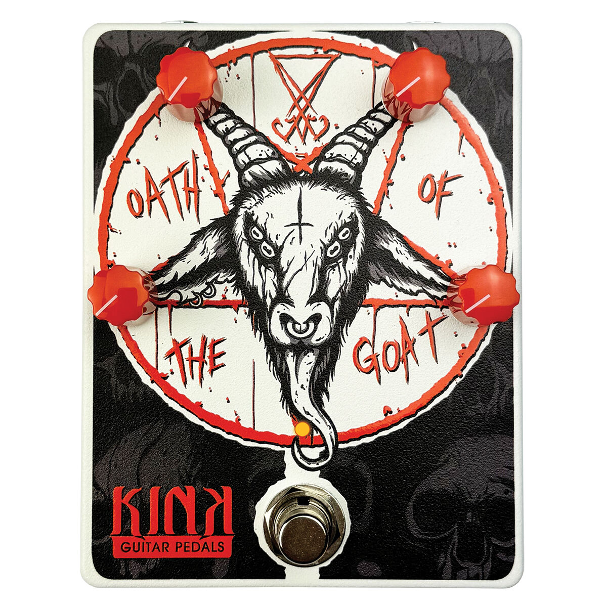 Kink Oath of the Goat Distortion Effects Pedal - Based on the Boss HM-2