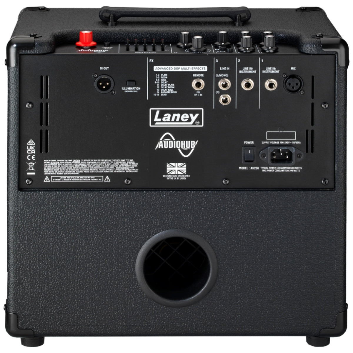 Laney AH60 Audiohub Multi-Instrument Amplifier 60w 1x8inch Combo Amp