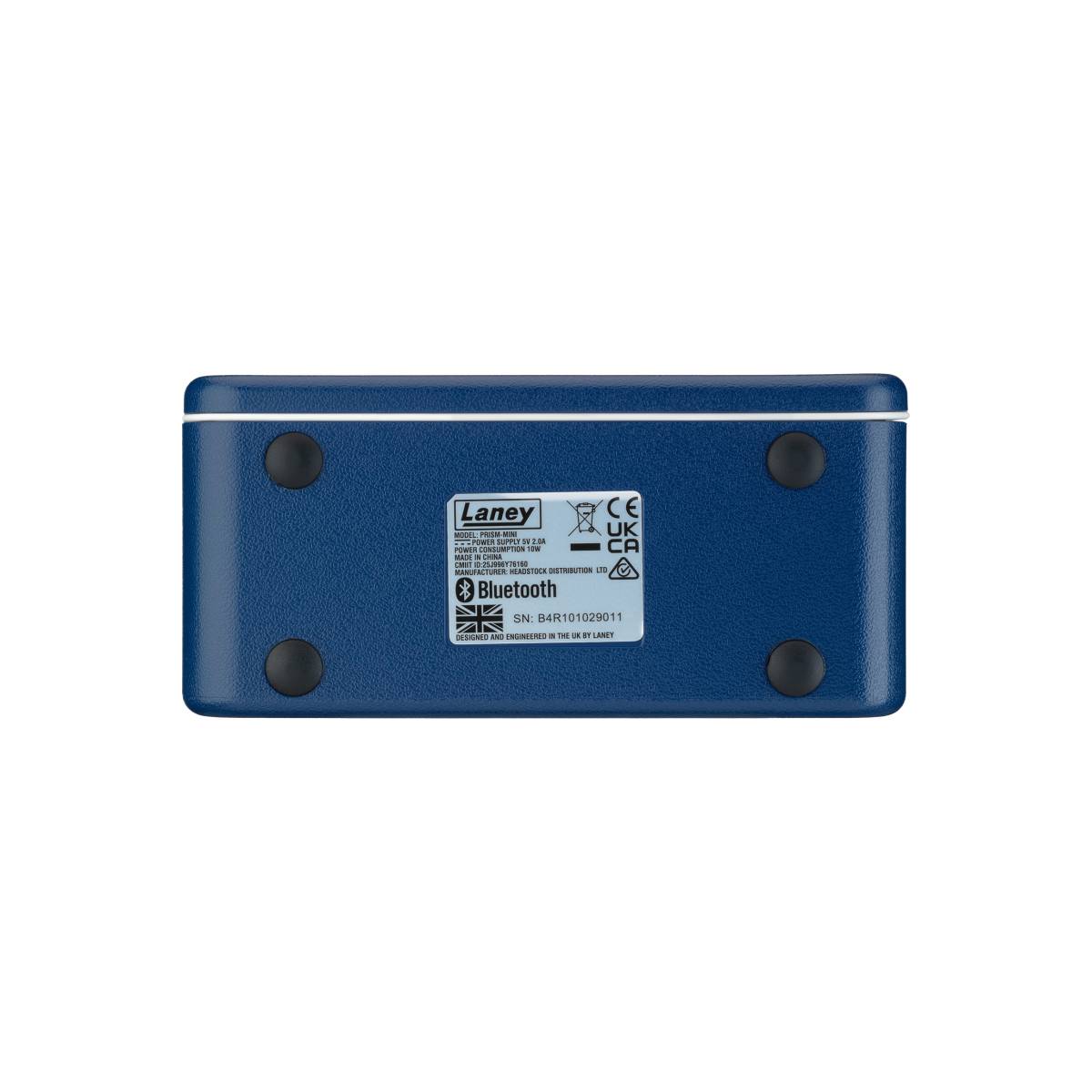 Laney PRISM-MINI Guitar Amplifier Portable Stereo Multi-Fx Amp & Bluetooth Speaker - Blue