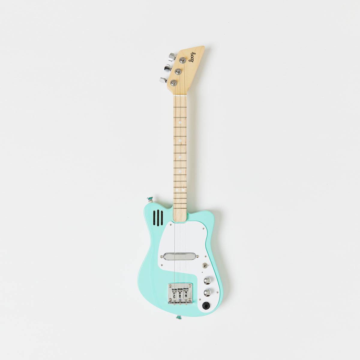 Loog Electric Mini Guitar w/ Built-In Amp - Green (Ages 3+)