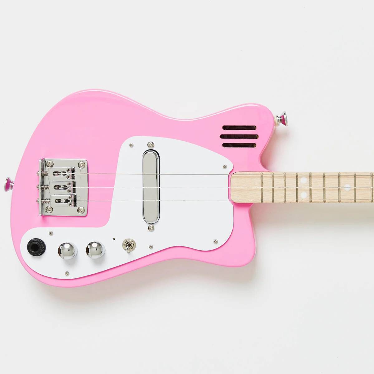 Loog Electric Mini Guitar w/ Built-In Amp - Pink (Ages 3+)