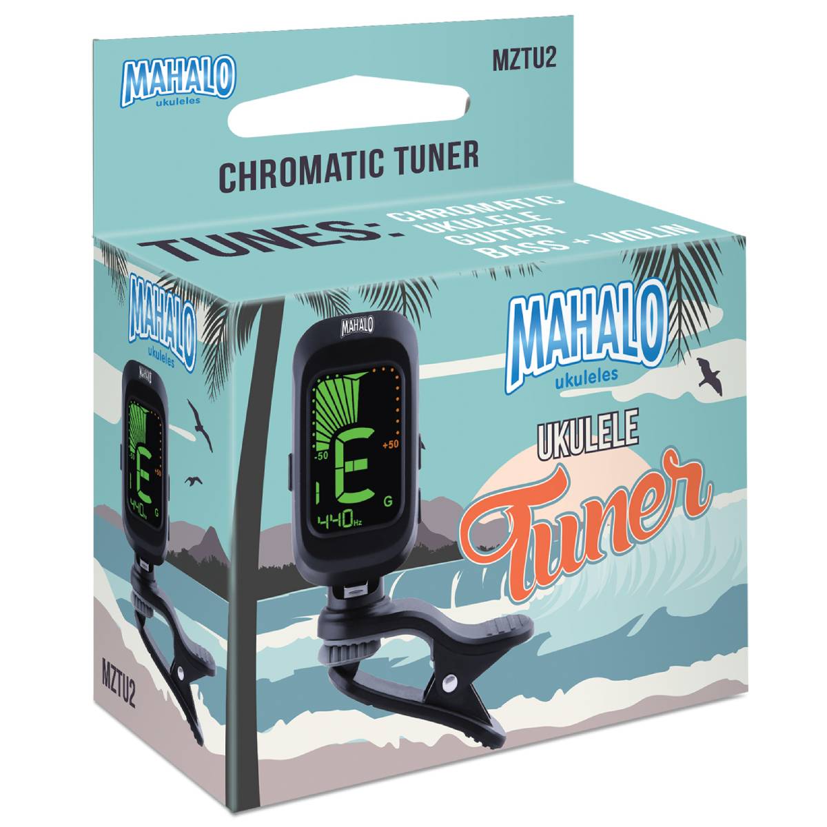 Mahalo MZTU2 Ukulele Uke Tuner