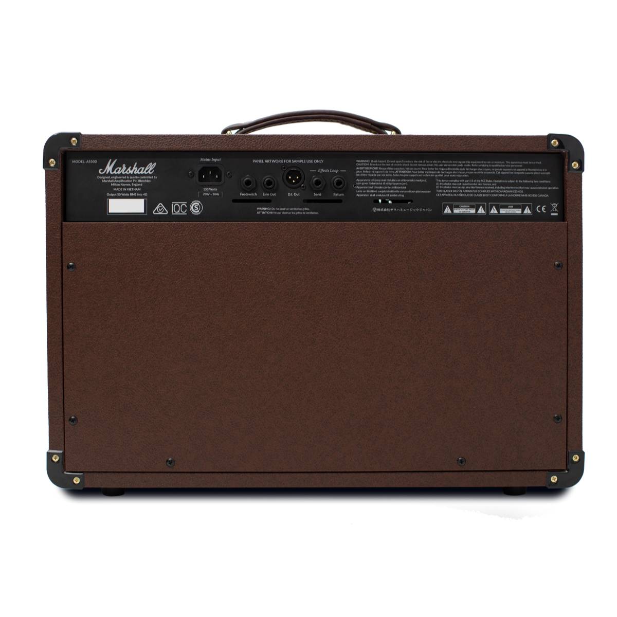 Marshall AS50DV Acoustic Amplifier 50w Combo Amp