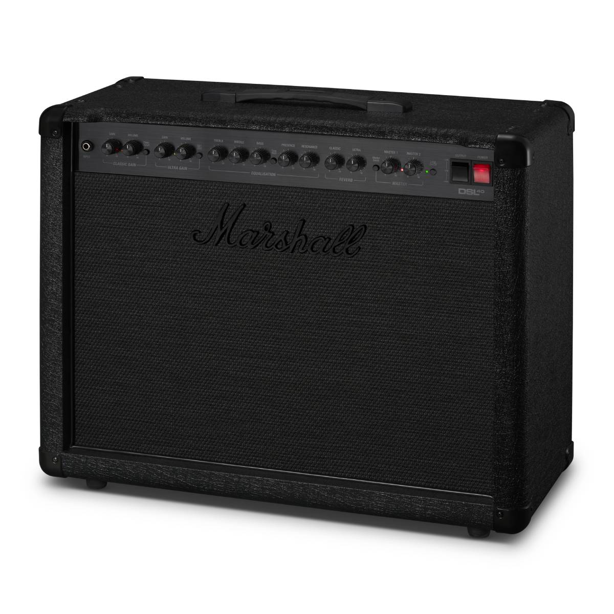 Marshall DSL40 Guitar Amplifier Combo Valve Amp 40W - Limited Edition Stealth Black