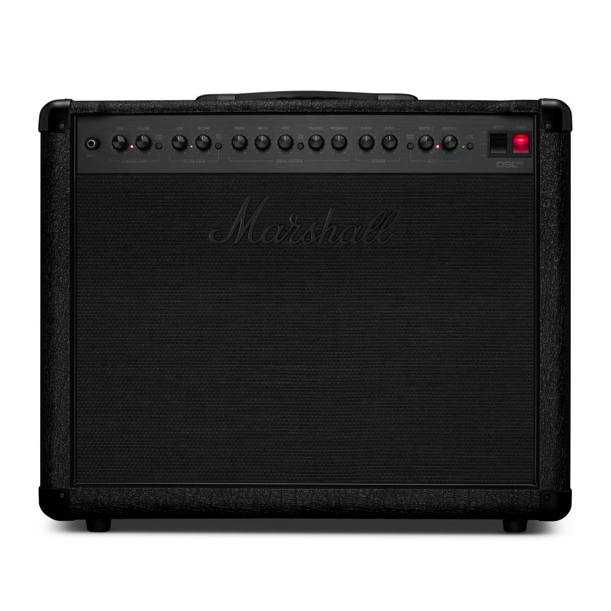 Marshall DSL40 Guitar Amplifier Combo Valve Amp 40W - Limited Edition Stealth Black