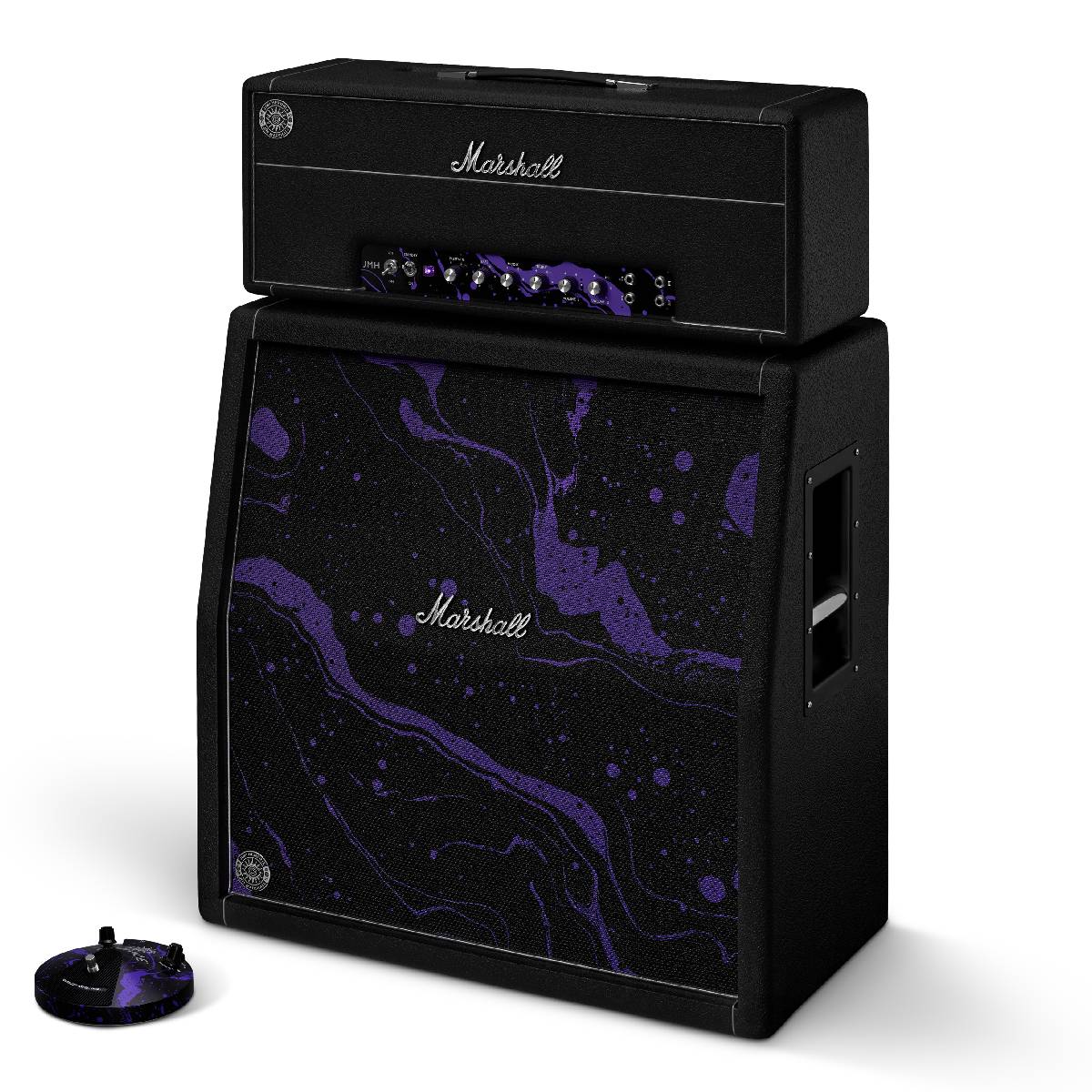 Marshall x Hendrix 60th Anniversary Edition Bundle - 1959JMH Head & 1960AHWJMH Cab & Dunlop Fuzz Face Pedal - Limited Edition