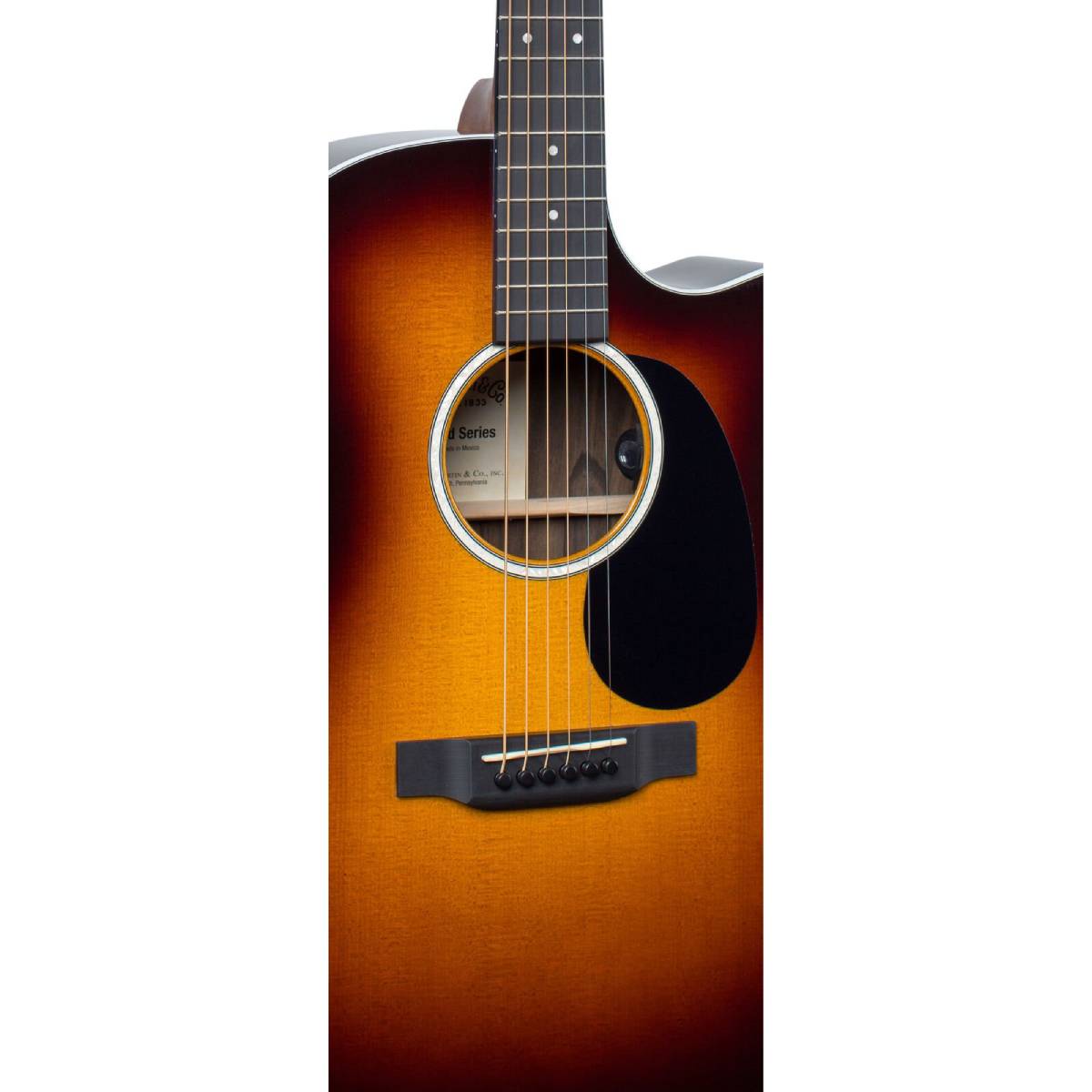 Martin GPC-13E Road Series Grand Performance 14 Fret Cutaway Acoustic Guitar Burst w/ Pickup
