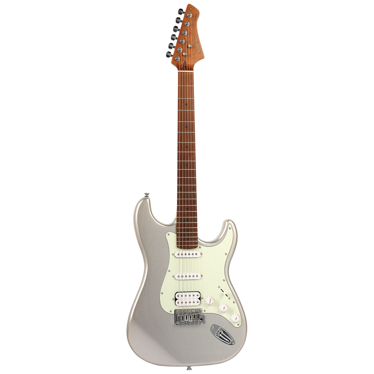 Northstar NS1-IS-HSS S-Style Electric Guitar Inca Silver - Humbucker/Single Coil