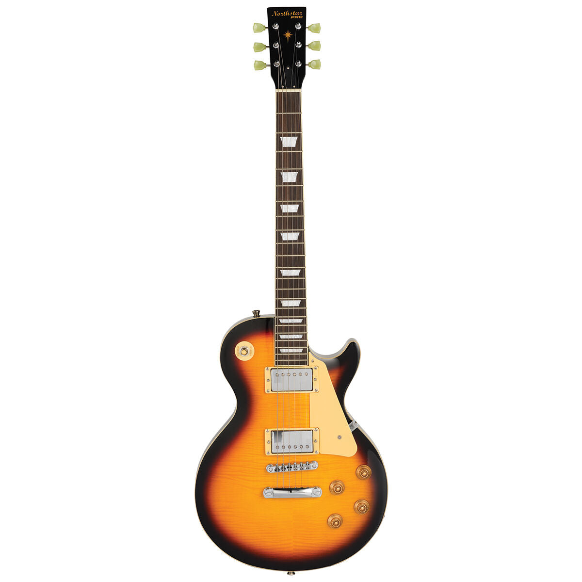 Northstar NSP3-TB Pro LP-Style Electric Guitar Thru Tobacco Sunburst Gloss