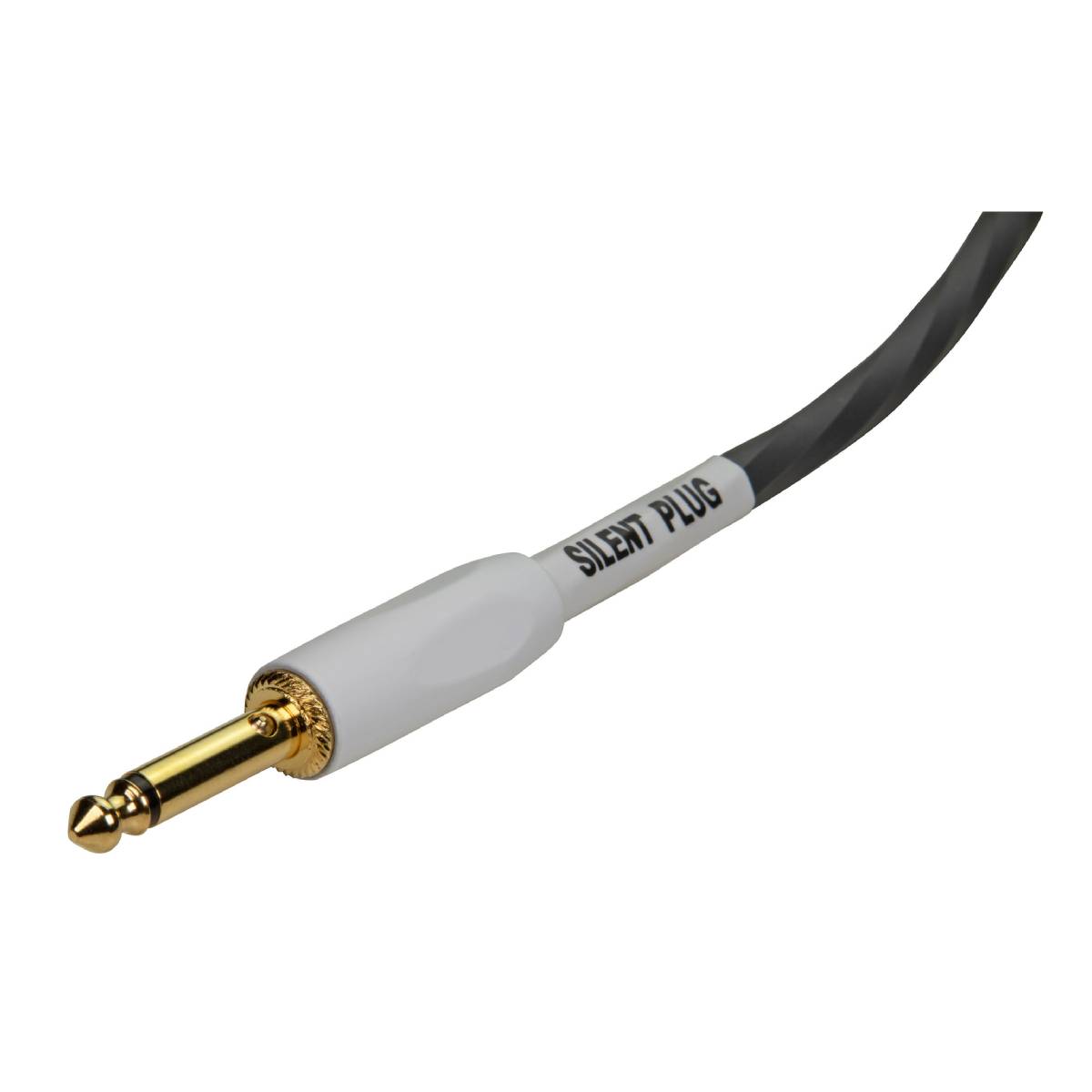 Pig Hog Hex Series Silent Guitar Cable 5.5m (18.6ft) Instrument Lead - Grey - PHSH186GR