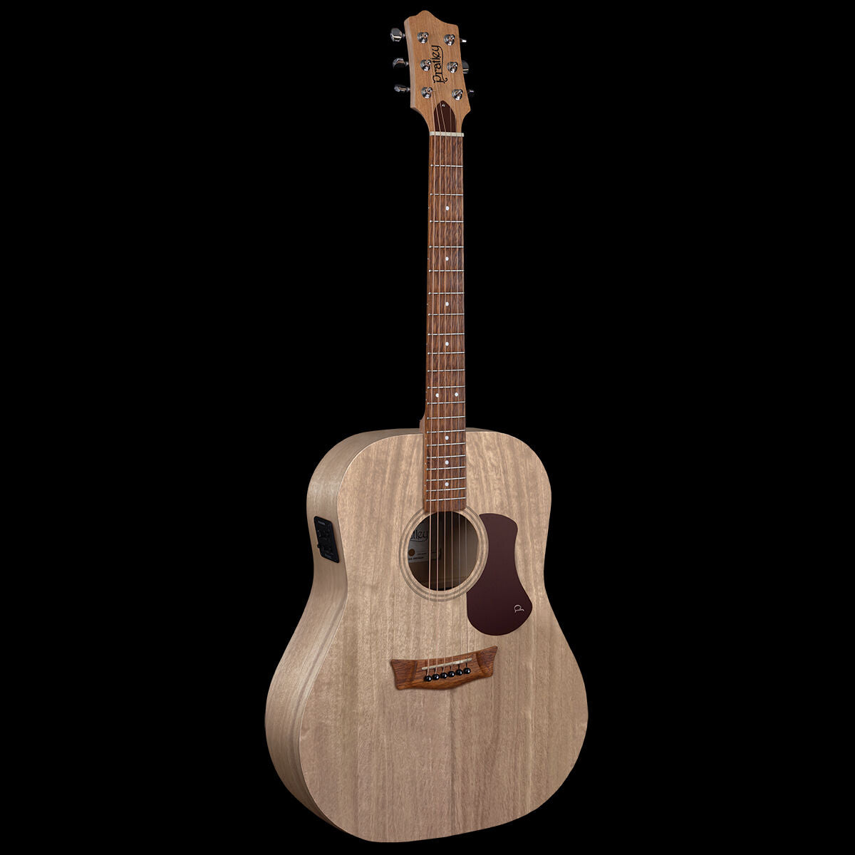 Pratley SL Dreadnought Acoustic Guitar All Solid Qld Blue Fig Top & Layered Fig Back & Sides w/ Pickup