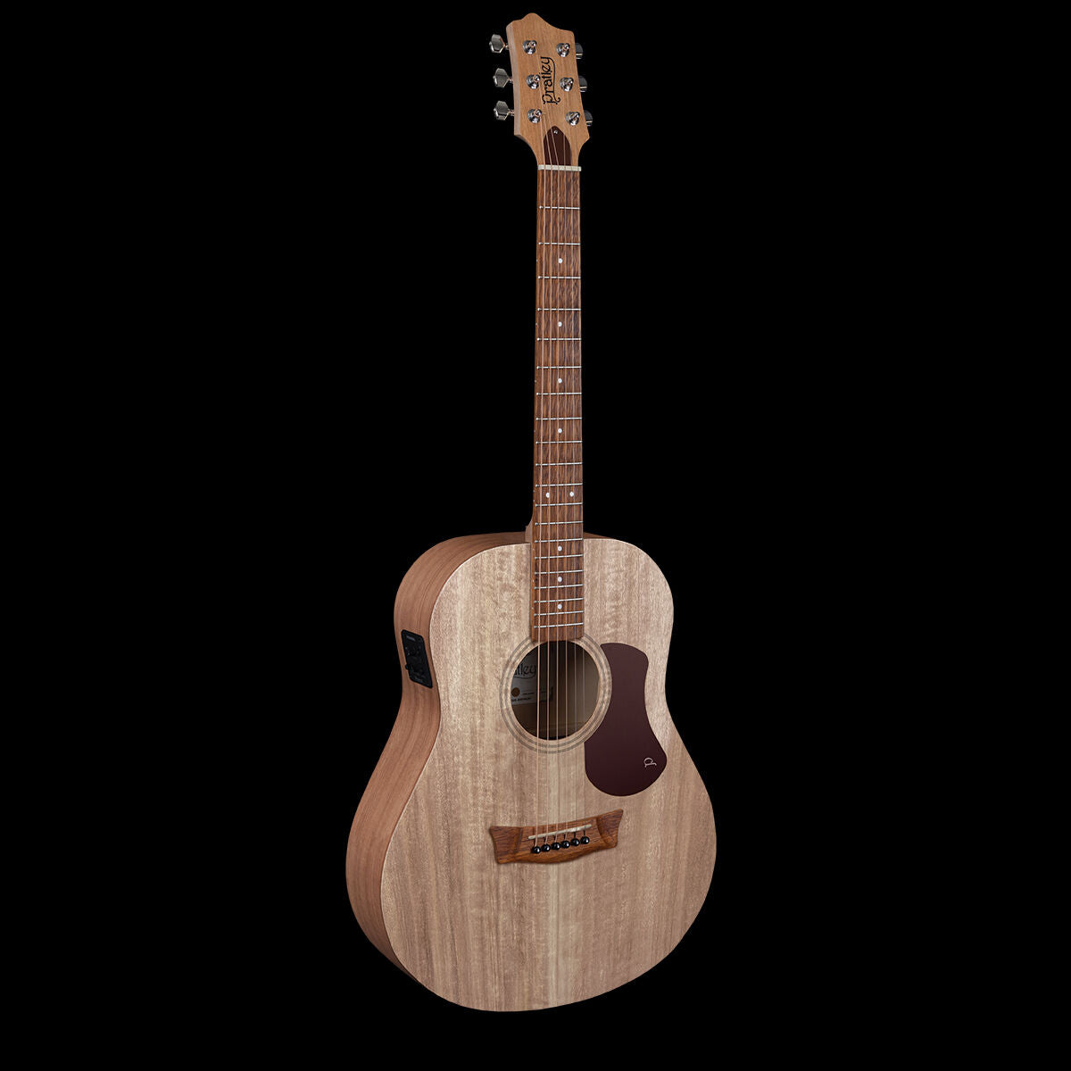 Pratley SL Stage Acoustic Guitar All Solid Qld Blue Fig Top & Layered Maple Back & Sides w/ Pickup