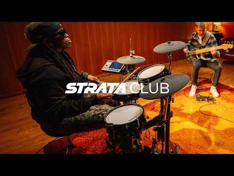 Alesis Strata Club 7-Piece Electronic Drum Kit w/ Touchscreen Module