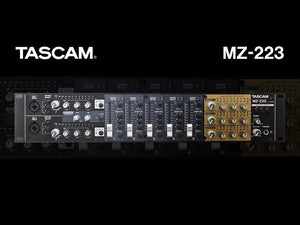 Tascam MZ-223 Industrial-Grade Audio Zone Mixer w/ 3 Zone Outputs
