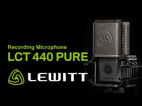 Lewitt Audio LCT 440 Pure Microphone Large Diaphragm Condenser Mic