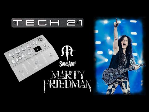 Tech 21 Marty Friedman Signature SansAmp Effects Pedal