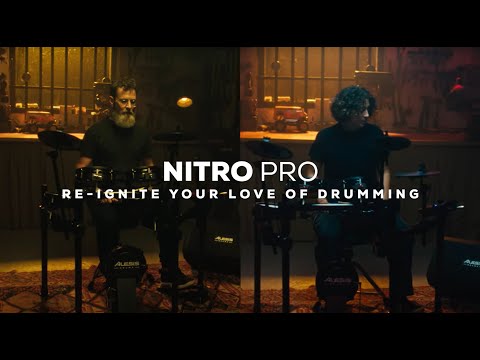 Alesis Nitro Pro Electronic Drum Kit w/ Bluetooth & BFD Expansion