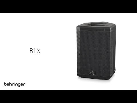 Behringer B1X All-In-One Portable 250W Powered Speaker w/ Mixer