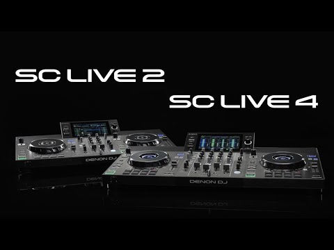 Denon DJ SC LIVE 4 DJ Controller 4-Deck Standalone