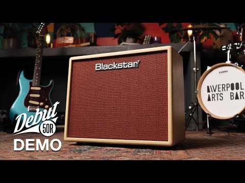 Blackstar Debut 50R Guitar Amplifier 50w Combo Amp - Black