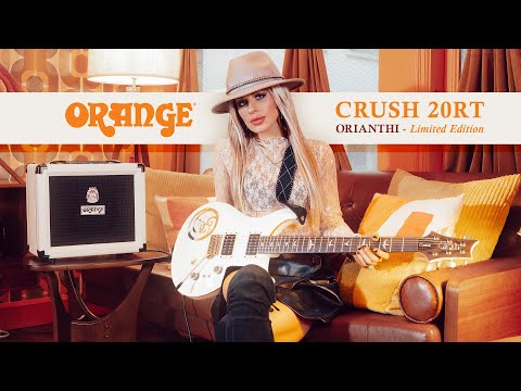 Orange Limited Edition Orianthi Crush 20RT Guitar Amplifier 20w Combo Amp - White w/ Reverb & Tuner