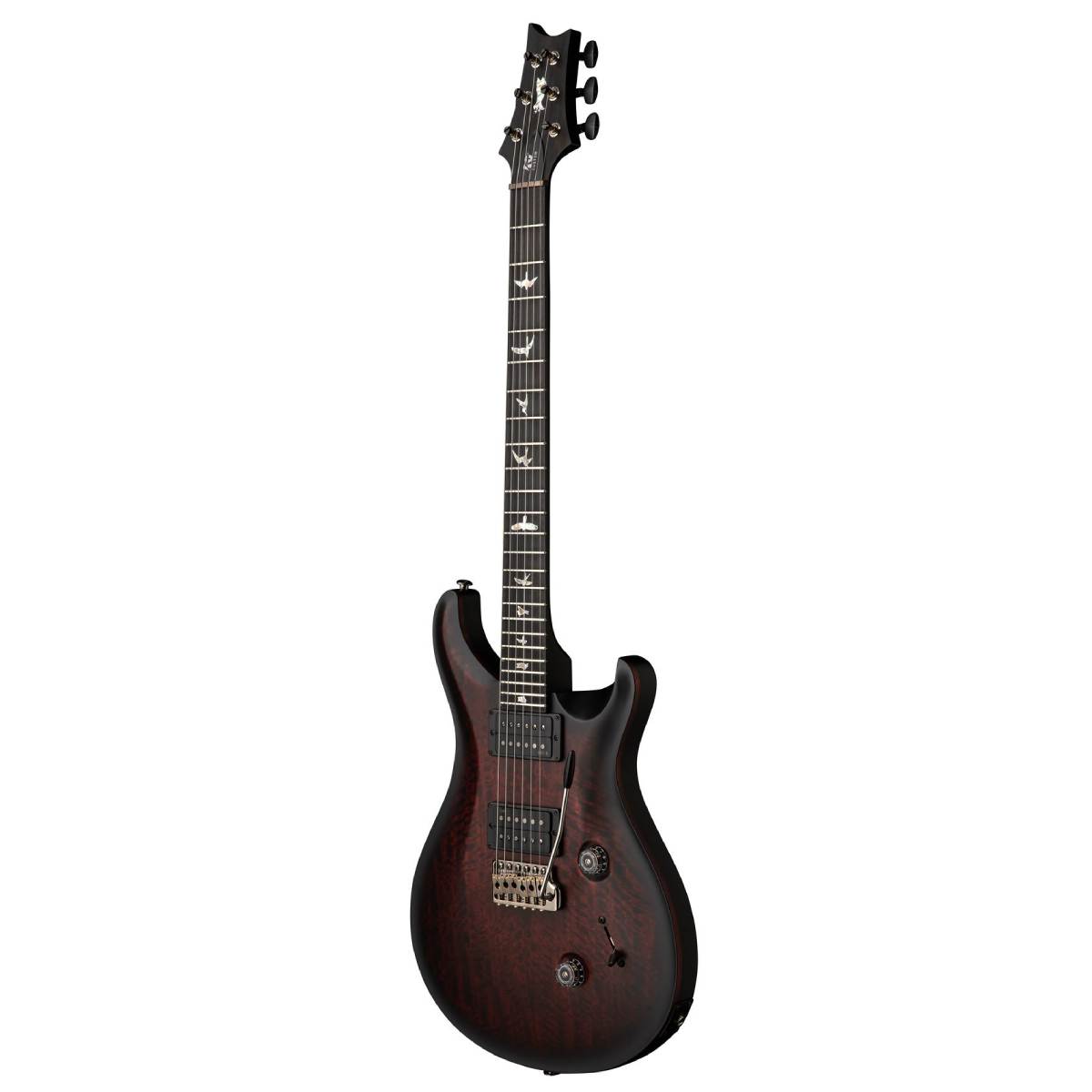 PRS Paul Reed Smith Core 40th Anniversary Custom 24 Satin Limited Edition Electric Guitar Fire Smokeburst (Stained Binding)