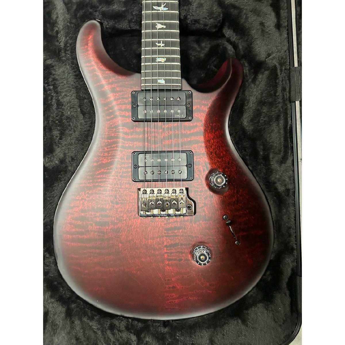 PRS Paul Reed Smith Core 40th Anniversary Custom 24 Satin Limited Edition Electric Guitar Fire Smokeburst (Stained Binding)