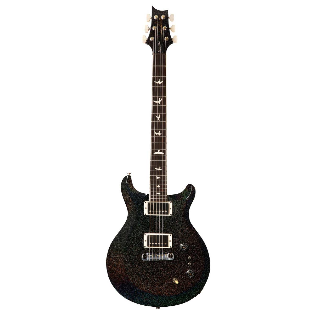 PRS Paul Reed Smith S2 Mira 594 Electric Guitar Black Rainbow Holoflake