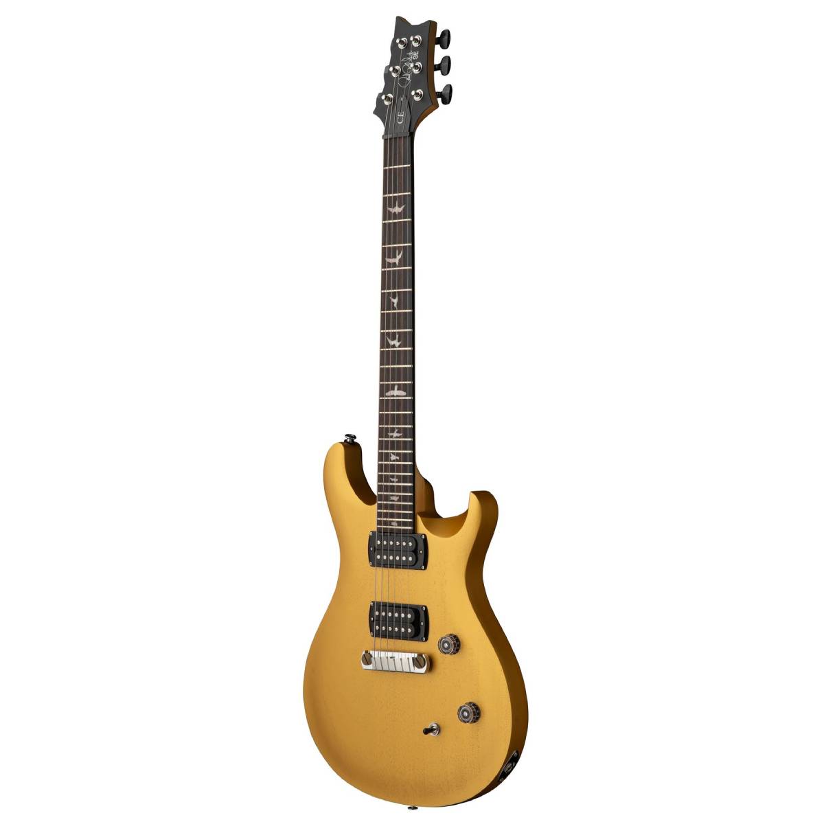 PRS Paul Reed Smith SE CE24 Standard Satin Stoptail Electric Guitar Metallic Gold