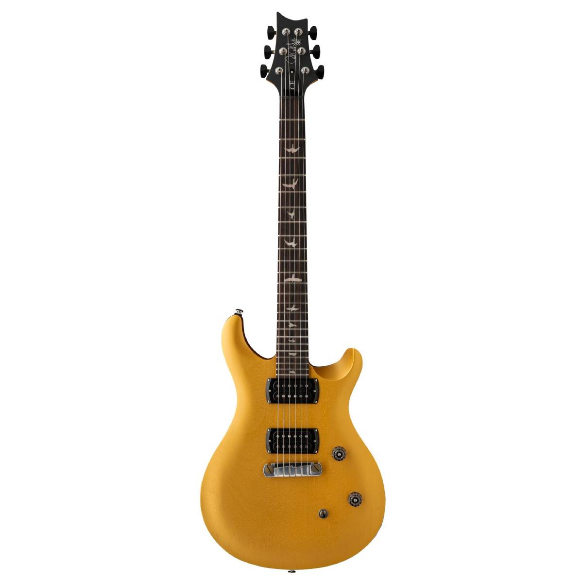 PRS Paul Reed Smith SE CE24 Standard Satin Stoptail Electric Guitar Metallic Gold