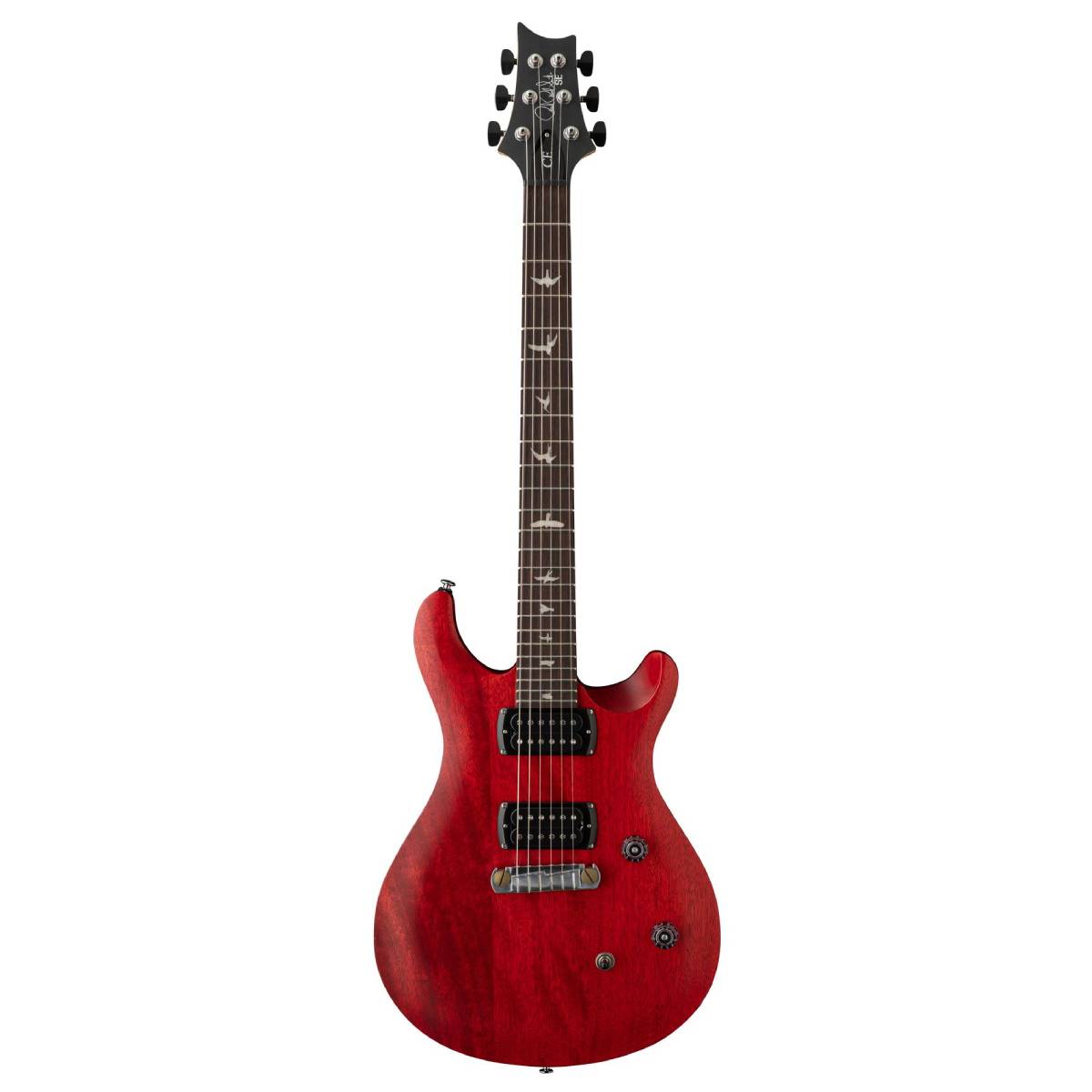 PRS Paul Reed Smith SE CE24 Standard Satin Stoptail Electric Guitar Vintage Cherry