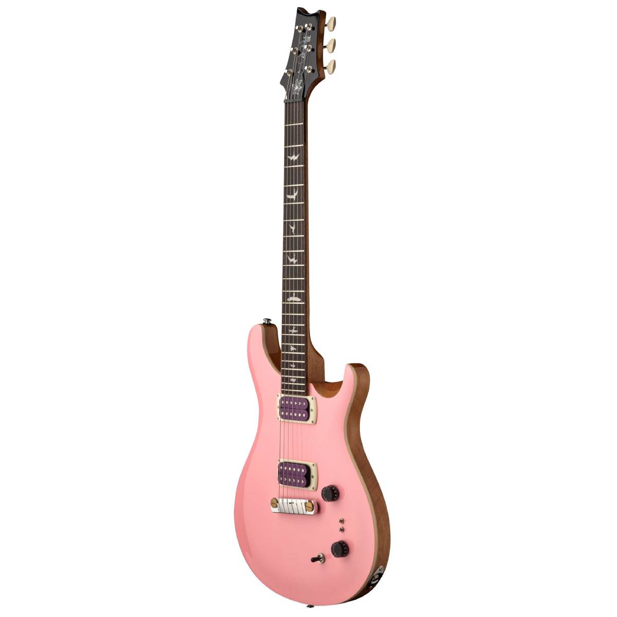 PRS Paul Reed Smith SE Rock Lady Limited Edition Electric Guitar Pink Pearl Top w/ Natural Back