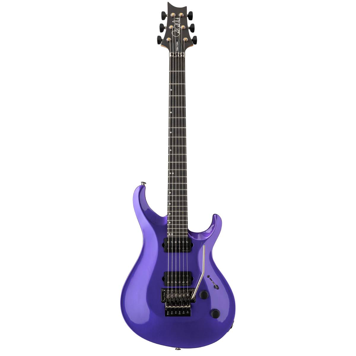 PRS Paul Reed Smith Tekton Floyd Electric Guitar Purple Royale w/ Natural Neck