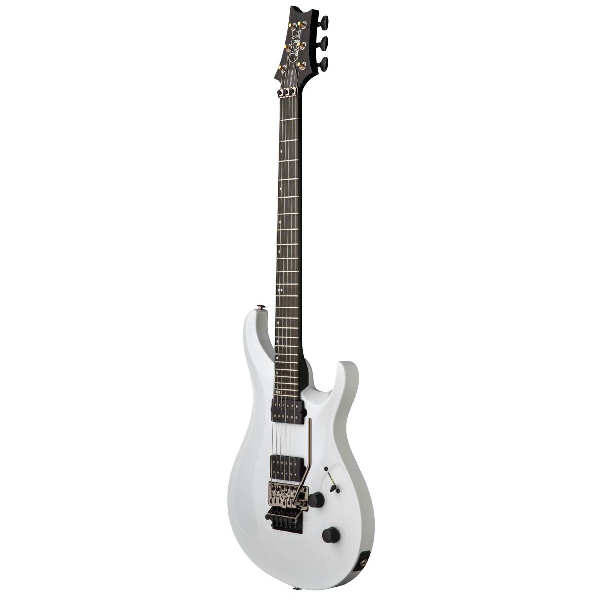 PRS Paul Reed Smith Tekton Floyd Electric Guitar White Holoflake w/ Black Satin Neck