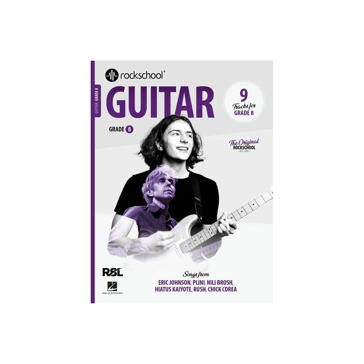 ROCKSCHOOL Guitar Grade 8 (2024) Book & Online Audio