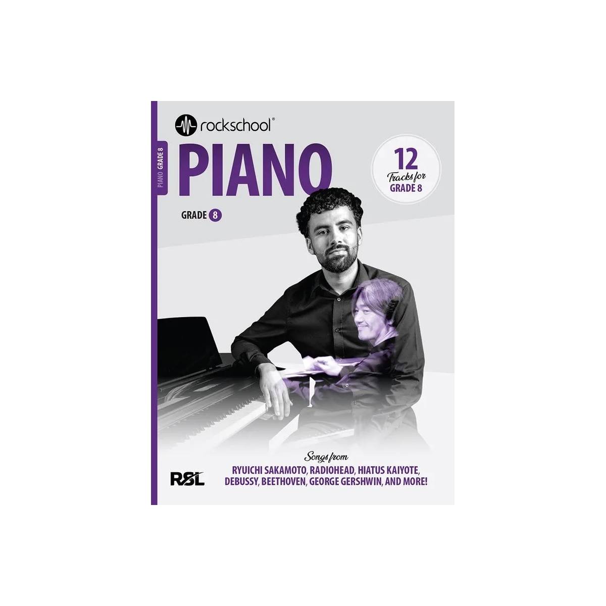 Rockschool Piano Grade 8 (2025) Book & Online Audio