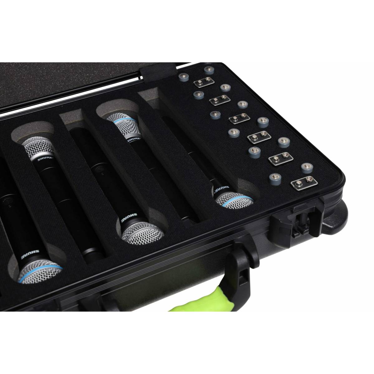 Shure by Gator SH-MICCASEW06 TSA Case for 6 Wireless Microphones